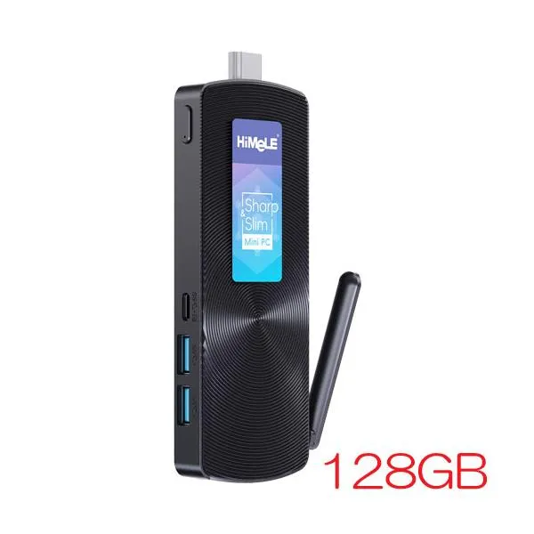 スリムデスクトップPC HiMeLE PCG02-8/128-W11Pro(N100) [ファンレススティック型PC Intel N100/8GB/eMMC 128GB/GbE/Wi-Fi 5/Win11 Pro]