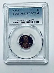 1976-S リンカーン記念館リバースセント PCGS PR67RD DCAM