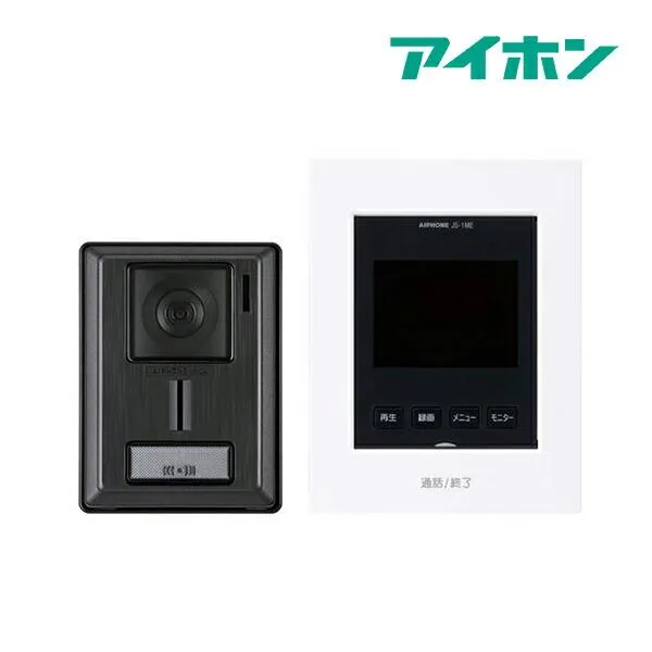 《在庫あり》◆15時迄出荷OK！βアイホン【JS-12E】テレビドアホン AC電源直結式 (録画機能付)