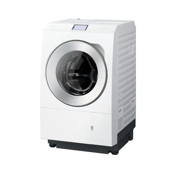 【無料長期保証】パナソニック ドラム洗濯機 洗濯12.0kg 乾燥6.0kg 幅63.9cm 自動投入 はやふわ乾燥 NA-LX129EL-W ホワイト系