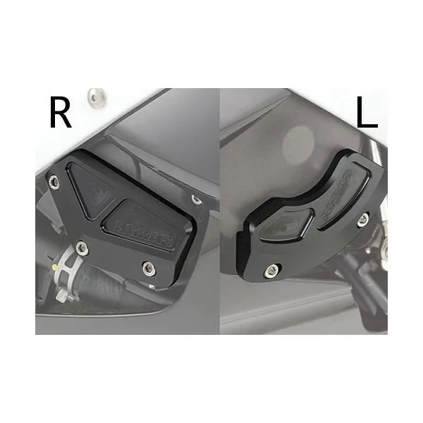 AGRAS アグラス レーシングスライダー カラー：ジュラコン/ブラック YZF-R6 YAMAHA ヤマハ エンジンスライダー・フレームスライダー フレーム