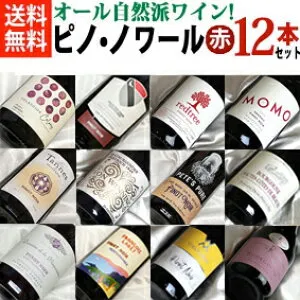ピノピノ大作戦・豪華版 オール 自然派 ピノノワール 12本セット Ver.17 【ピノ・ノワール セット】【赤ワインセット】【 750ml × 12 】【自然派ワイン ビオワイン 有機ワイン 有機栽培 bio オ