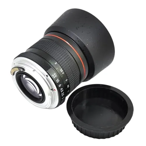 撮像レンズ、 85mm F/1.8 ポートレートレンズ プライムカメラ、互換性がありますNikon D90 D800 D7100 D5100 D3100 D3300 D3400 D3200 D7500 D5200に対応 、撮影