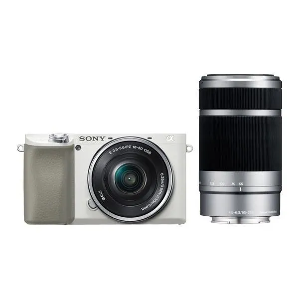 SONY デジタル一眼カメラ α6100 ILCE-6100Y ダブルズームレンズキット [ホワイト]