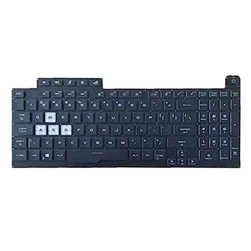 汎用 ノートブックキーボー に適合する For ASUS For ROG Strix G G731GU G731GV Colour ブラック 米国英語のレイアウト