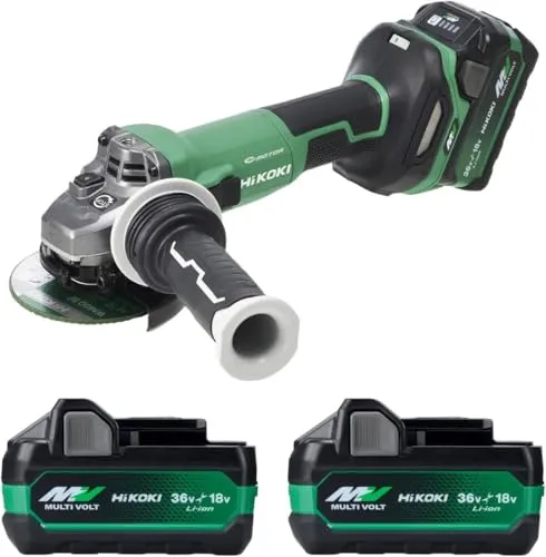 【電池+1個セット】【蓄電池合計3個】HiKOKI(ハイコーキ) 36V 充電式 ディスクグラインダ 100mm G3610DC(2XPZ)