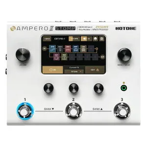 【ポイント5倍】【送料込】HOTONE ホットトーン AMPERO II STOMP アンプ・モデラー / マルチ・エフェクター