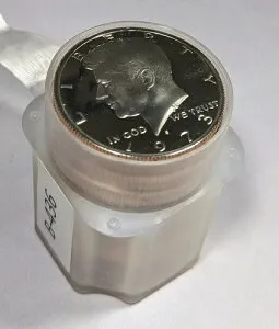 1973-Sプルーフケネディハーフダラー50セントロール（20枚）