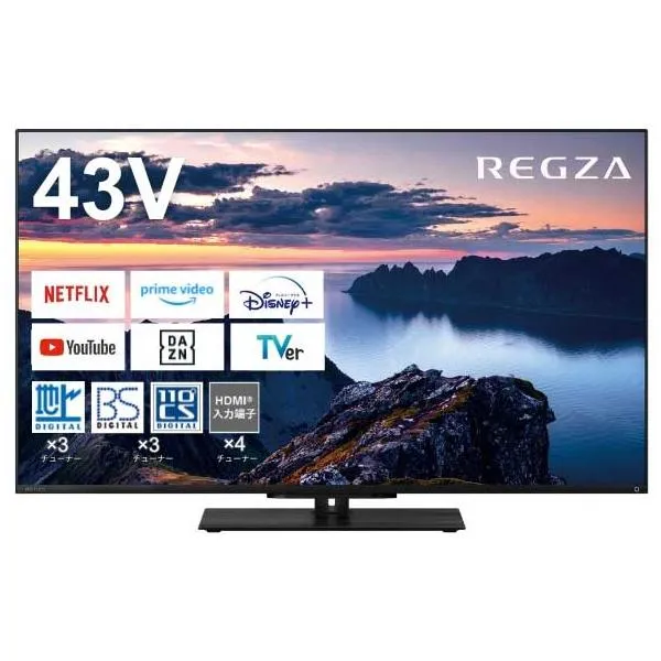 TVS REGZA 43Z670N (4K REGZA) 新4K衛星放送・地上・BS・110度CSデジタル液晶テレビ 43V型