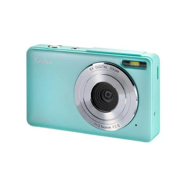 ケンコー(Kenko) KC-AF11GR グリーン 500万画素コンパクトデジタルカメラ 8倍デジタルズーム 手ブレ軽減
