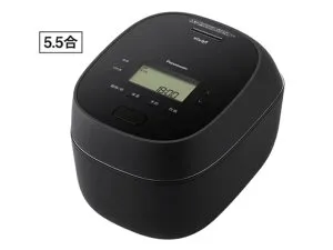 炊飯器 パナソニック Panasonic おどり炊き ダイヤモンド竃(かまど)釜 大火力包み加熱 食感炊き分け4種類 13メニュー ステンレスクリアフレーム お手入れ簡単 1.0L 0.5～5.5合 可変圧力IHジャー炊
