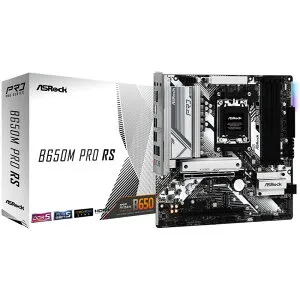 ASRock B650M Pro RS AMD B650チップセット搭載 MicroATXマザーボード