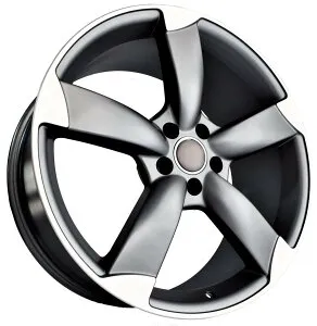 17インチ ホイール ( 4本セット ) アウディ A3 A4 A6 S3 S4 S6 RS3 RS4 Q3 TT VW ゴルフ MK5 MK6 MK7 鋳造 -DFO-1099 -★