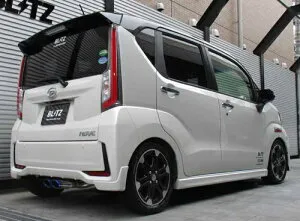 BLITZ NUR-SPEC VS ダイハツ ムーヴ カスタム 2WD ターボ車 LA150S用 (63513)【マフラー】【自動車パーツ】ブリッツ ニュルスペック ブイエス【車関連の送付先指定で送料無料】