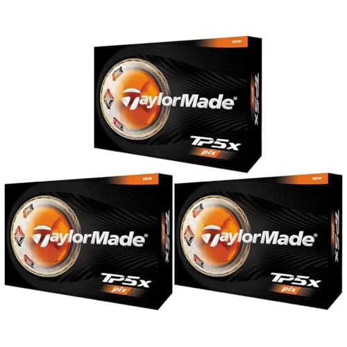 テーラーメイド TP5 ボール TP5x pix ボール 3ダースセット 3ダース(36個入り) ホワイト
