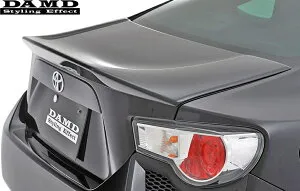 【M's】トヨタ 86 ZN6 (2012.3-) DAMD LFT-86 トランクスポイラー／／FRP製 TOYOTA ハチロク DBA-ZN6 ダムド スタイリングエフェクト エアロ ダックウイング ダックテールウイング リアウイング リヤウイ