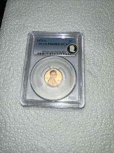 1973年 S リンカーン ペニー PR69 RD DCAM ECC PCGS 認定
