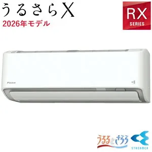 9.0k ルームエアコン うるさらX RXシリーズ ホワイト おもに29畳用 単相200V うるるとさらら S906ATRP-W ダイキン【代引・日時指定不可】【2026年モデル】