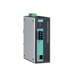 産業用IEC 61850/EN50155イーサネット⇒ファイバーメディアコンバータ/シングルモードSCコネクタ/デュアルリダンダンド電源