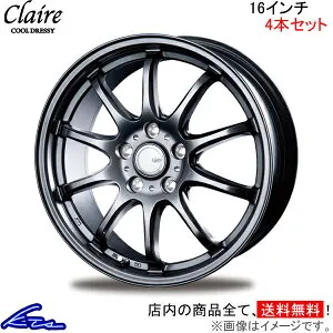 ノア 90系 アルミホイール インターミラノ クレール ZT10【16×6.5J 5-114 INSET38】INTER MILANO BEST ベスト CLAIRE 16インチ 5穴 114.3 +38 インセット38 NOAH 車用ホイール 1本 4本セット 1台分 一台分 1枚 4枚【