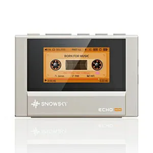 FiiO(フィーオ) ハイレゾポータブルプレーヤー Snowsky ECHO MINI Titanium Gold FIO-SSEMINI-G ［ハイレゾ対応 /8GB］ FIOSSEMINIG [振込不可] [代引不可]