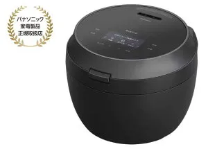 Panasonic パナソニック SR-X910D-K(ブラック) Wおどり炊き 可変圧力IHジャー炊飯器 5.5合炊き 米をおどらせる。うまさ際立つ。 炊飯器 ビストロX9Dシリーズ「購入応援キャンペーン」実施中！