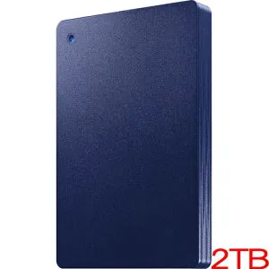 ポータブルHDD アイ・オー・データ HDPH-UTV2NV [USB 5Gbps対応ポータブルHDD 2TB ネイビー]