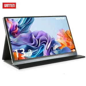 【訳あり品】WINTEN モバイルモニター ゲーミングモニター 13.3インチ 1080P 高画質 フルHD モバイルディスプレイ PC ゲーム パソコンモニター 軽量 非光沢 PS5 iPhone16 コンパクト カバー付 ノング