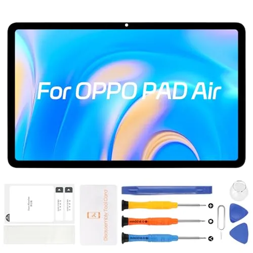 A-MIND OPPO PAD Air 液晶パネル 画面交換修理用 タッチパネルセット for OPPO PAD Air 10.36インチ モデルに対応ＬＣＤスクリーン 統合画面交換修理用キット 無料の修理工具