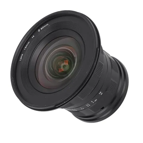超広角マクロレンズ 15mm F/4、マニュアルフォーカス、フルフレーム広角マクロレンズ D7200 D5600 D5500 D5300 デジタル一眼レフカメラ用、金属と光学ガラス構造、デュアルフォーカス機構 パフォーマンス、簡単な取り付け