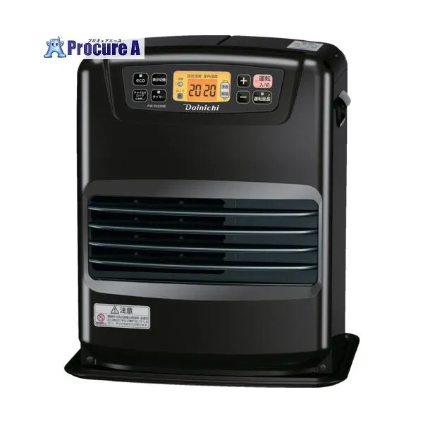 ダイニチ 石油ファンヒーター FW-3225NE-ブラック 0013730 ▼690-8008 FW-3225NE-K 1台