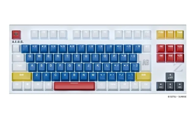 REALFORCE 新品 Windows11ハード 有線ゲーミングキーボード REALFORCE GX1 PlusZガンダム (日本語配列) [X1PCZ1]