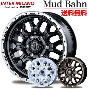 1枚から送料無料！ インターミラノ MUD BAHN XR-800M マッドバーン 12インチ 13インチ 14インチ 15インチ 16インチ 17インチ 18インチ 軽自動車 ジムニー ハイエース ヤリス VOXY NOAH アルファード ヴェ