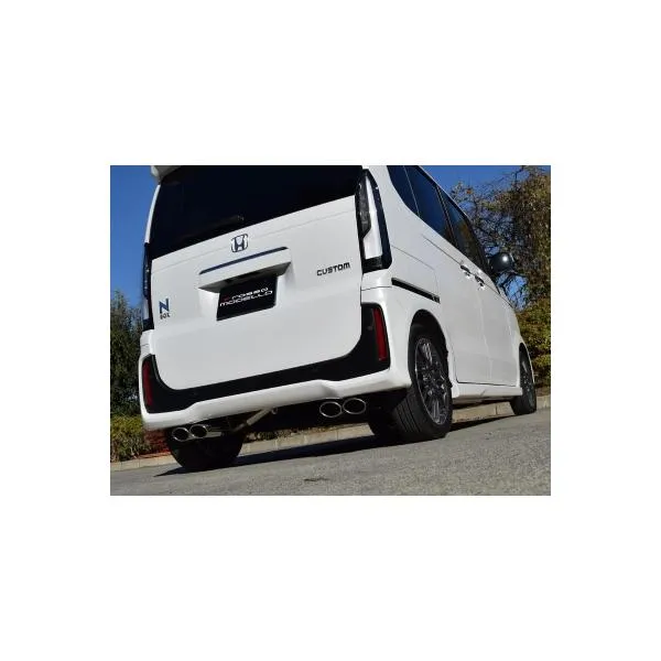 N-BOXカスタム JF5 2WD ターボ DUALIST EX-Four マフラー 4本出し