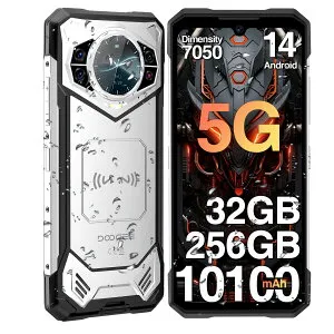 【数限定9000円オフ&防水スマホ】最新5G スマホ DOOGEE S200 Android14 防水防塵 頑丈携帯 10100mAh 32GB RAM+256GB ROM/2TB拡張可能 6.72インチFHD+120Hz画面 100MP AIトリプルカメラ 夜間撮影 IP68/IP69K MIL-STD-810H認証