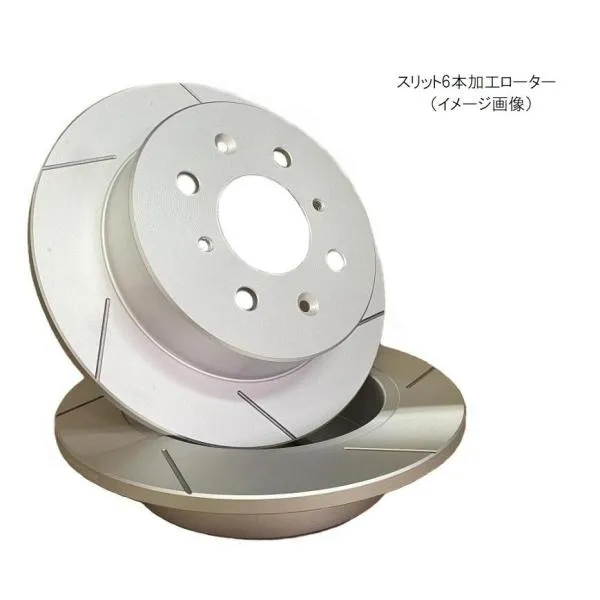 リア スリットローター アクセラ アクセラスポーツ BKEP 6本スリット加工 ブレーキローター リア左右SET 品番 PD3553038SL6