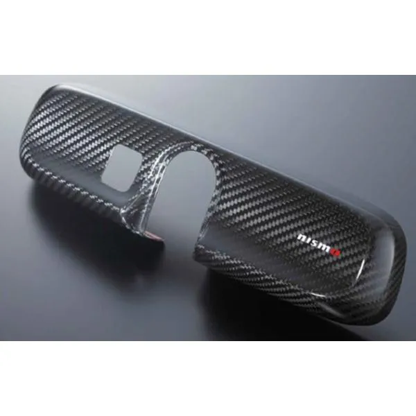 スカイラインクーペ ルームミラーカバー CPV35 04/11～ ドライカーボン NISMO/ニスモ (96325-RN011