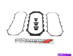 Intake Manifold Skunk2 Intakeマニホールドスペーサー +1リットルブラックウルトラB＆Kシリーズレース Skunk2 Intake Manifold Spacer +1-Liter Black For Ultra B & K-Series Race【並行輸入品】