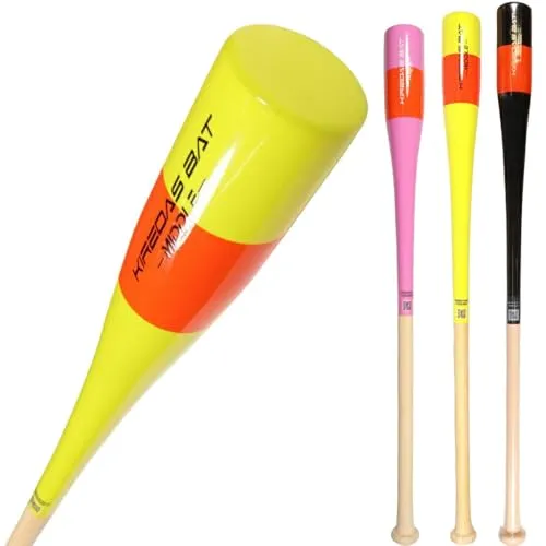 【KIREDAS】キレダス トレーニングバット KIREDAS BAT KIDS MIDDLE MAJOR キレダスバット SOLVシール付き (ブラック（85cm/約850g）)