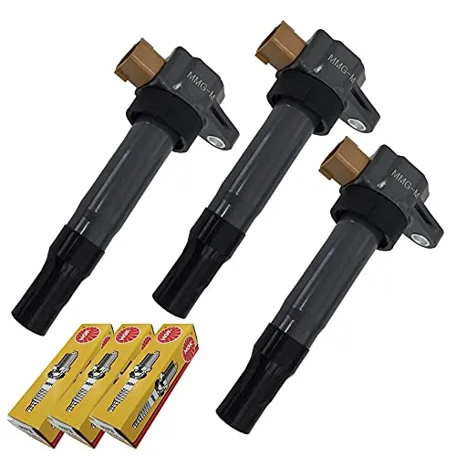 エブリィ DA62V DA62W DA64V DA64W イグニッションコイル & イリジウムプラグ NGK KR7AI 各3本セット IC2P