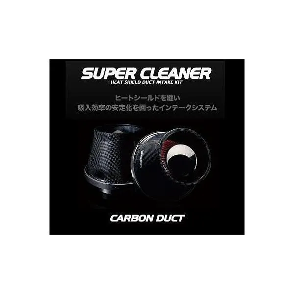 M's(エムズ) スーパークリーナー(カーボンダクト) マツダ アクセラ BK3P 2003/10-2009/05 L3-VE [エアクリ・エアクリーナー・コアタイプ] SCC-0555