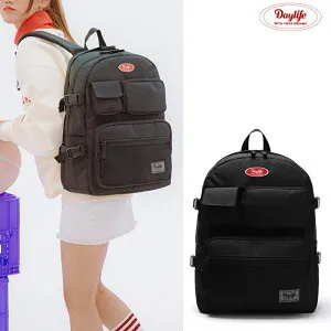 ★配送無料★ [DAYLIFE] MULTI POCKET Backpack デイライフ リュック 学生 通学 バックパック レディース メンズ 韓国 大容量 可愛い