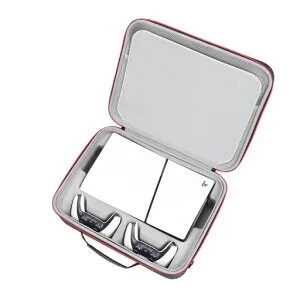 RuilicasePS5Slimケース収納ケースPlaystation5デジタル・エディション(CFI-2000A01/CFI-2000B01)対応保護バッグ落下防止(ケースのみ)耐衝撃・防塵・生活防水収納ポーチ|