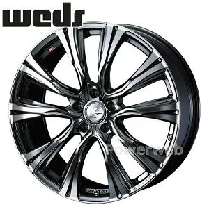 LEONIS VR (レオニス VR) 17インチ 6.5J PCD:100 穴数:5 inset:42 ブラックメタルコート/ミラーカット (BMCMC) [ホイール1本] Weds