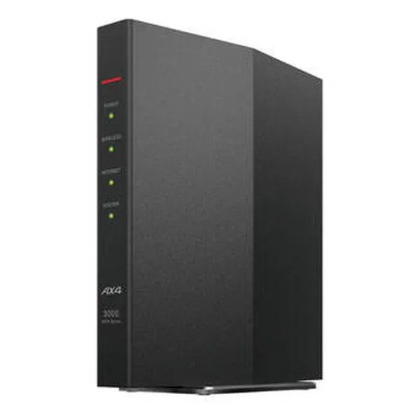 BUFFALO バッファロー 無線LAN親機 WiFiルーター 11axWiFi6/Ipv6対応 ブラック WSR-3000AX4P/DBK(2586957)