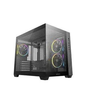 Deepcool CG330 3F フルビューM-ATXケース ブラック｜R-CG330-BKNGM3-G