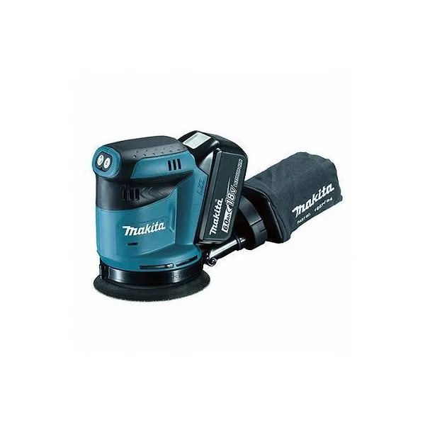 マキタ BO180DRG 充電式ランダムオービットサンダ 径125mm 18V/6.0Ah(バッテリBL1860B・充電器DC18RF付)
