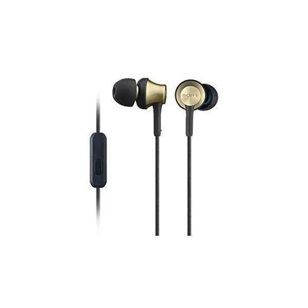 2個セット ソニー MDR-EX650AP カナル型イヤホン マイク付 ブラスブラウン SONY