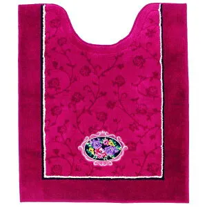 直送 代引不可・他メーカー同梱不可 オカ 4548622497113 シェニールロゼ 85x67ロングトイレマット P