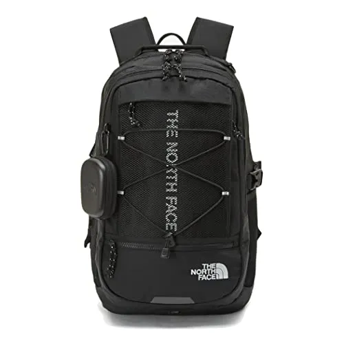 THE NORTH FACE [ザノースフェイス] ホワイトラベル スーパーパック II スクールリュック バックパックSUPER PACK II 全2カラーNM2DP01 (ブラック(BLK)) Free Size [並行輸入品]